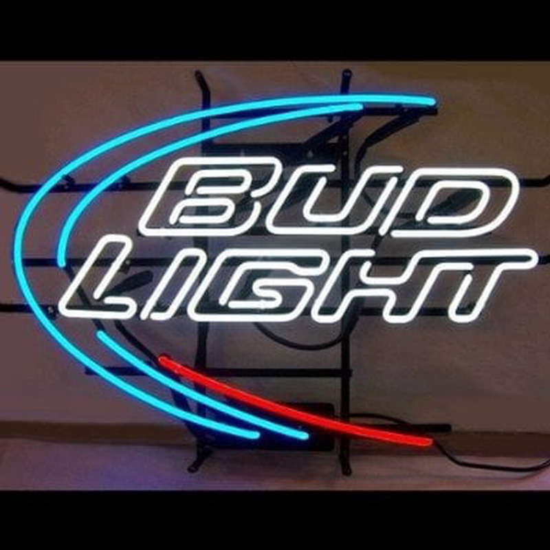 Budweiser Bud Light Beer Bar Handcrafted Neonreclame