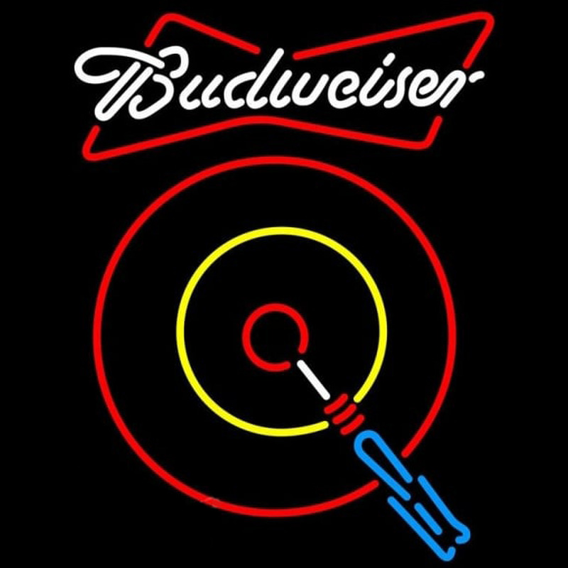 Budweiser Dart Beer Sign Neonreclame