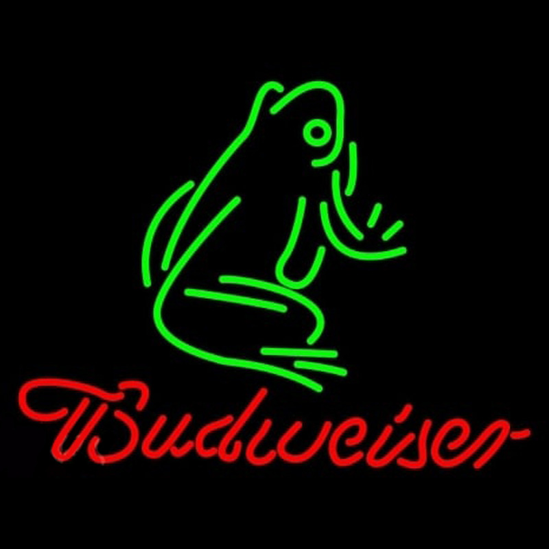 Budweiser Frog Neonreclame