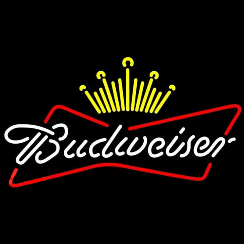 Budweiser King of It Up Beer Sign Neonreclame