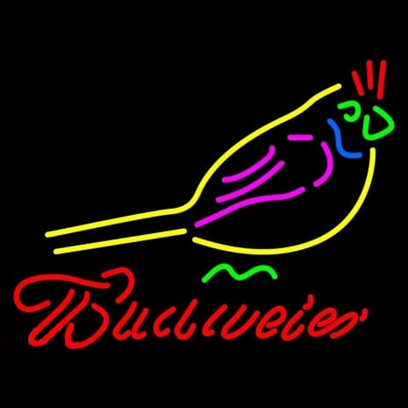 Budweiser Little Red Bird Neonreclame