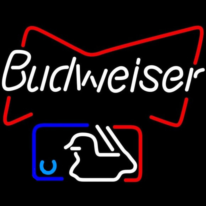 Budweiser Major League Baseball Beer Sign Neonreclame