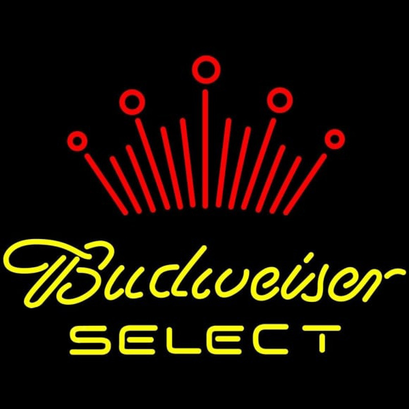 Budweiser Select Beer Sign Neonreclame