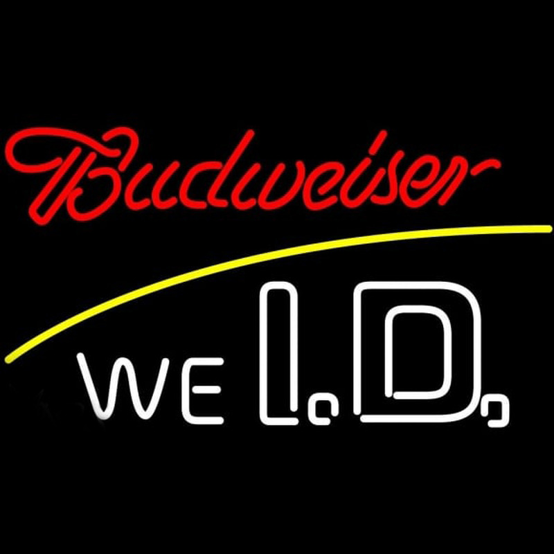 Budweiser We I D Beer Sign Neonreclame