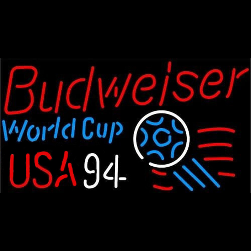 Budweiser World Cup 94 Beer Sign Neonreclame