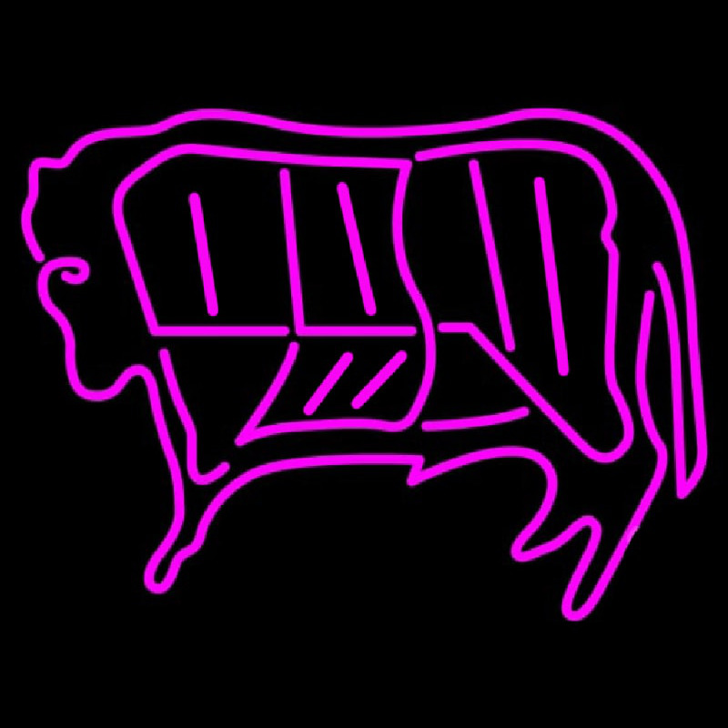 Butcher Logo Neonreclame