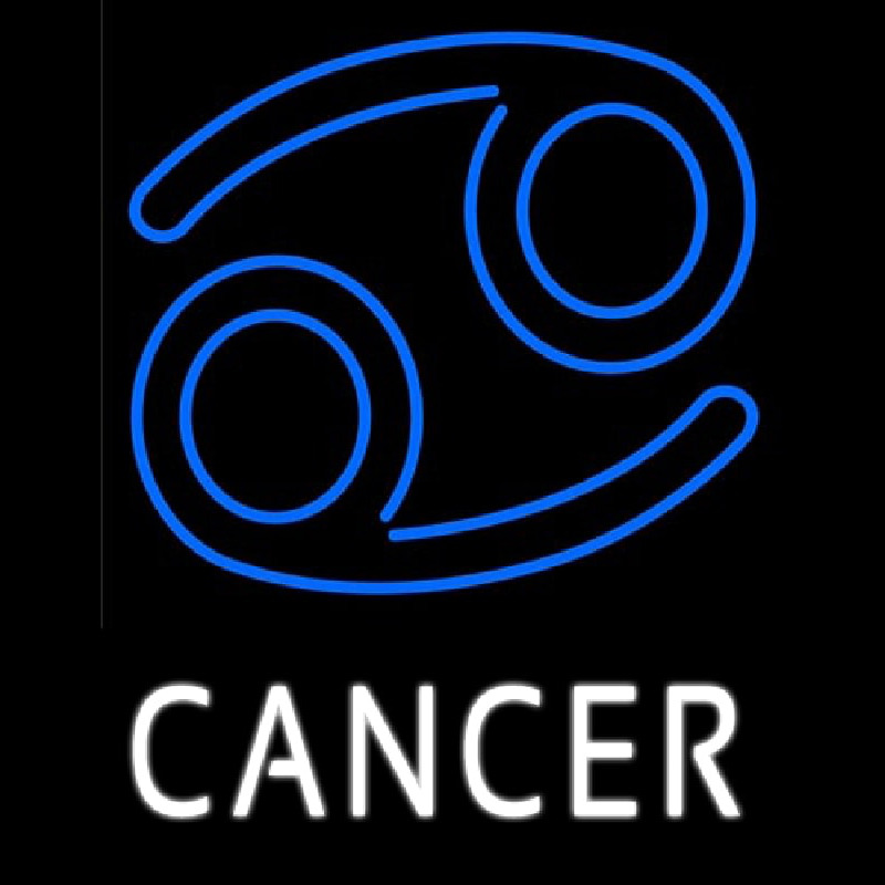 Cancer Logo Neonreclame