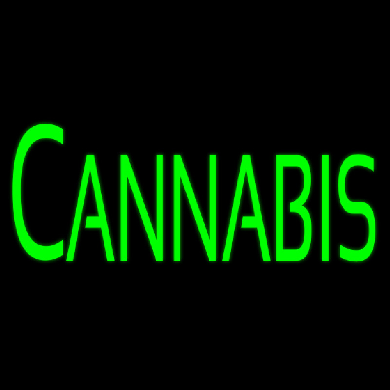 Cannabis Neonreclame