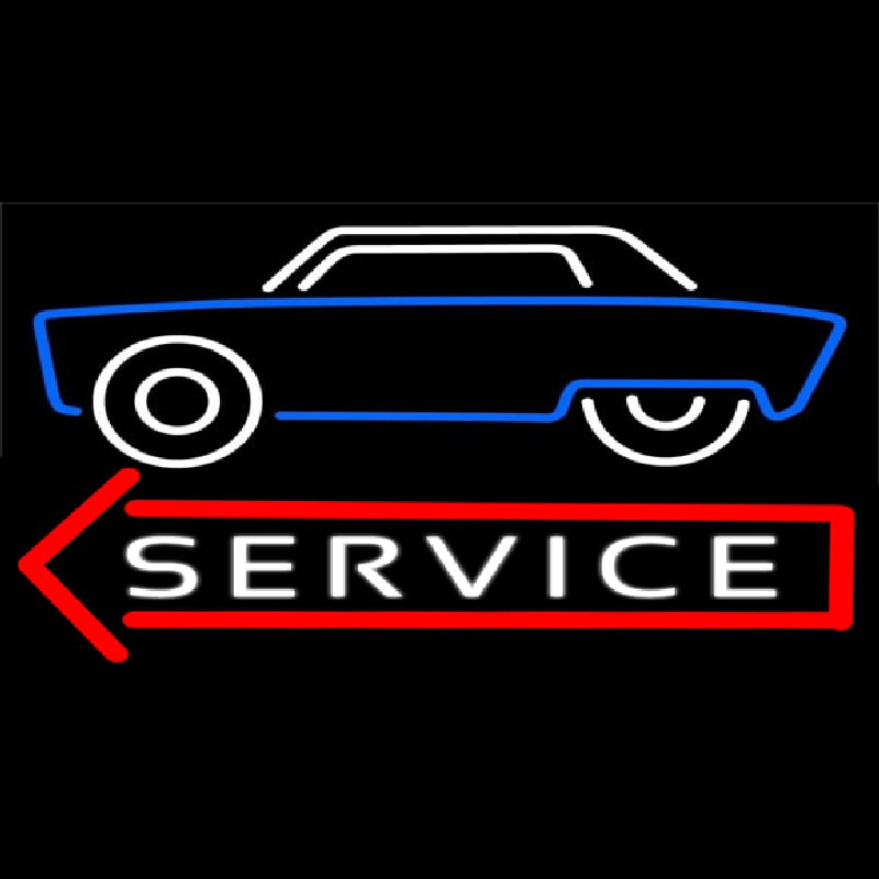 Car Logo Service Neonreclame