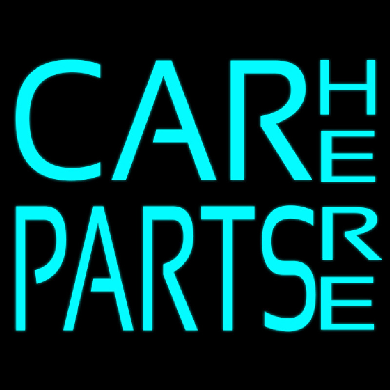 Car Parts Here Neonreclame