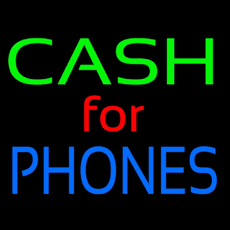 Cash For Phones Neonreclame