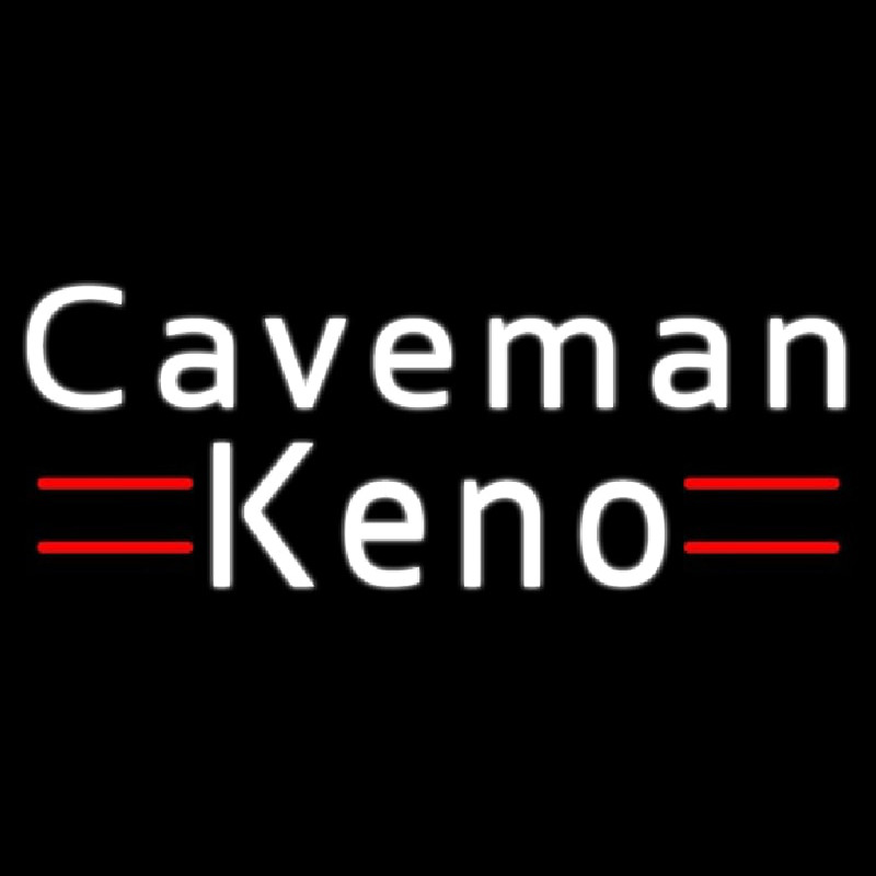 Caveman Keno 1 Neonreclame