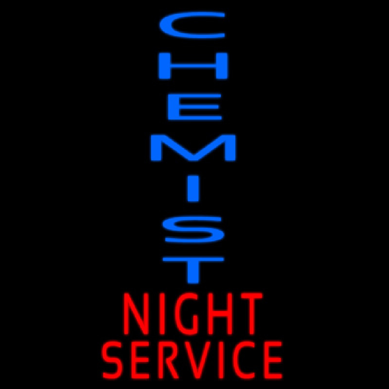 Chemist Night Service Neonreclame