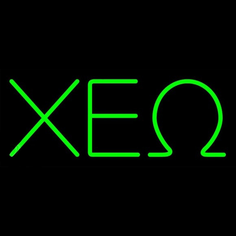 Chi Epsilon Omega Neonreclame