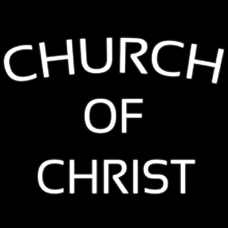 Church Of Christ Block Neonreclame