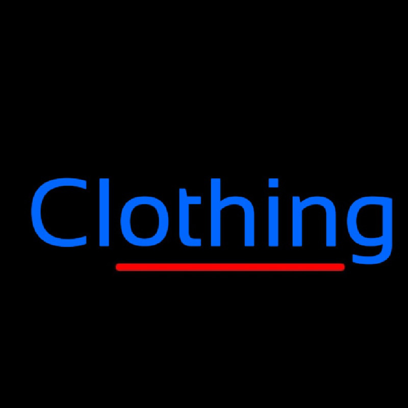 Clothing Neonreclame