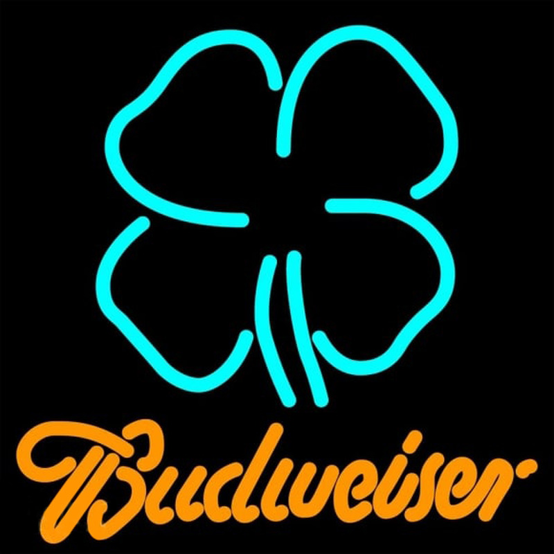 Clover Budweiser Beer Sign Neonreclame