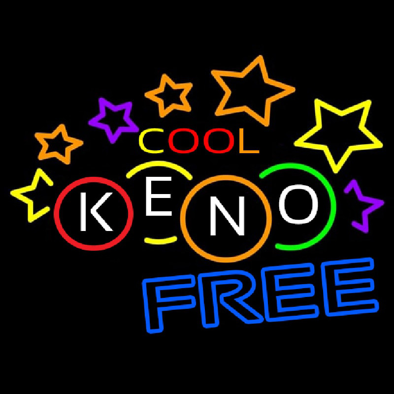 Cool Keno Free 3 Neonreclame