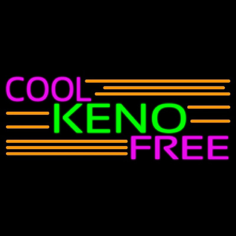 Cool Keno Free 4 Neonreclame