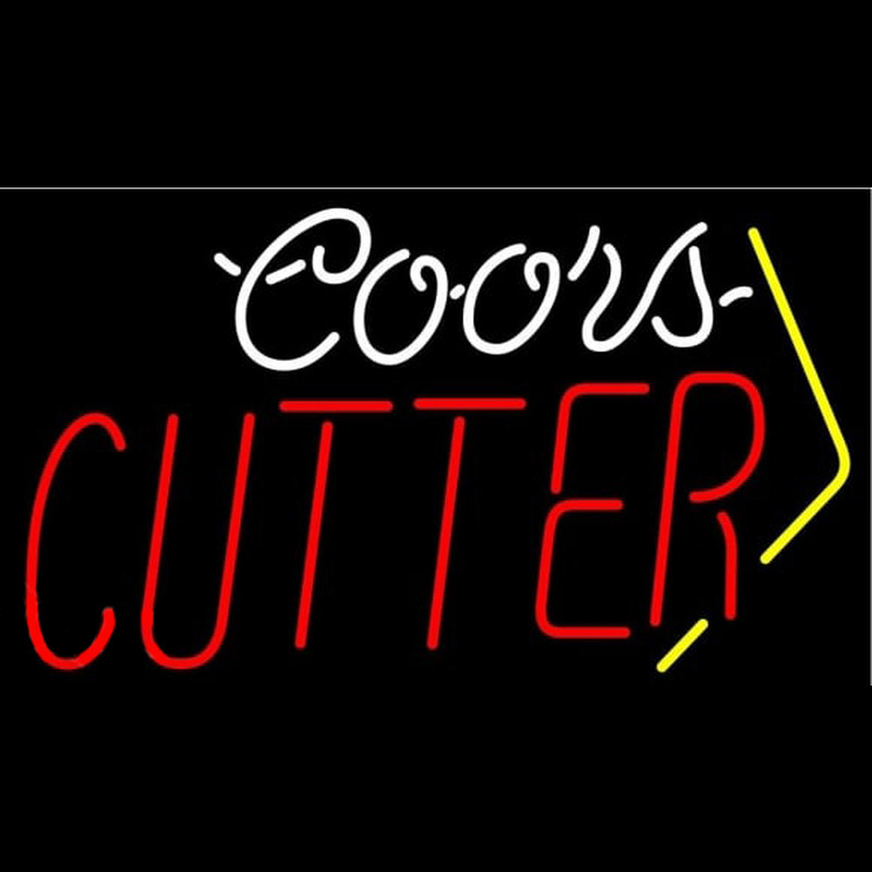 Coors Cutter Beer Sign Neonreclame