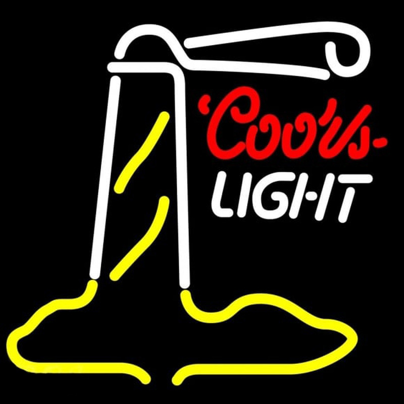 Coors Light Lighthouse Beer Sign Neonreclame