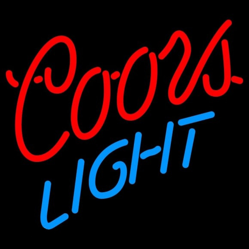 Coors Light Logo Beer Sign Neonreclame