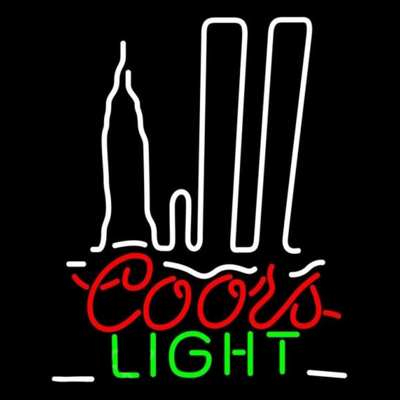 Coors Light Silver Bullet Nyc Beer Sign Neonreclame