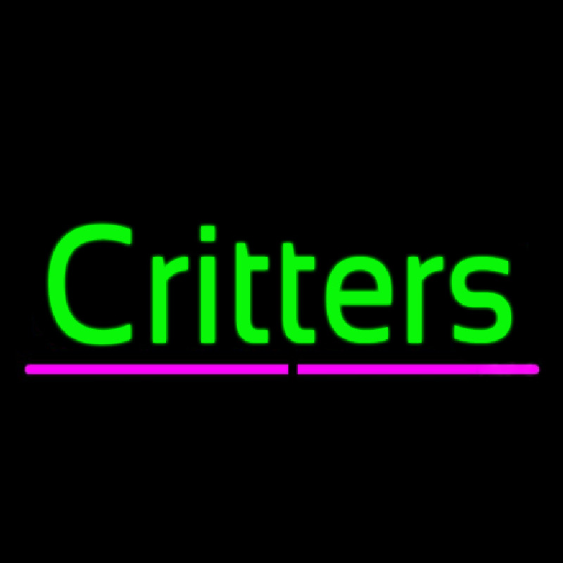 Critters Neonreclame