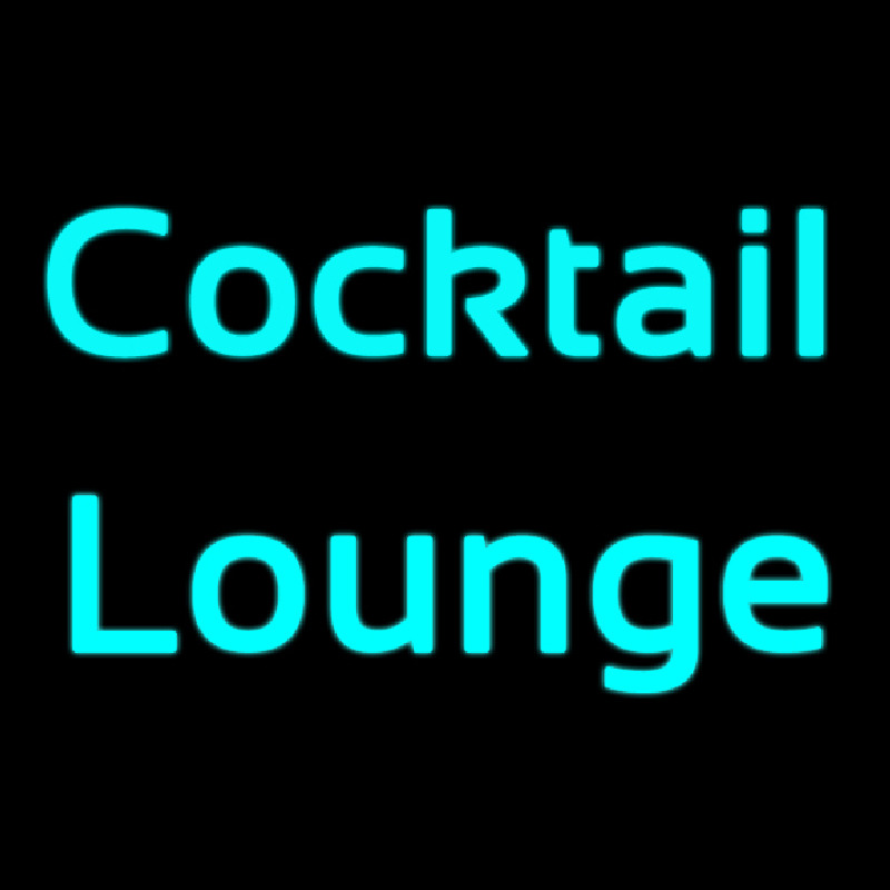 Cursive Cocktail Lounge Neonreclame