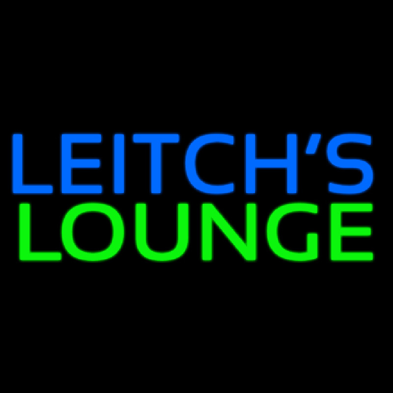 Custom Leitchs Lounge Neonreclame