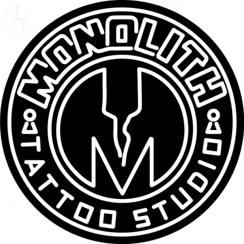 Custom Monolith Tattoo Studio Logo 1 Neonreclame