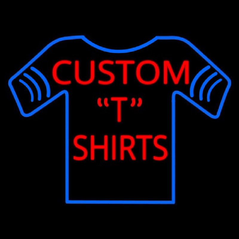 Custom T Shirt Neonreclame