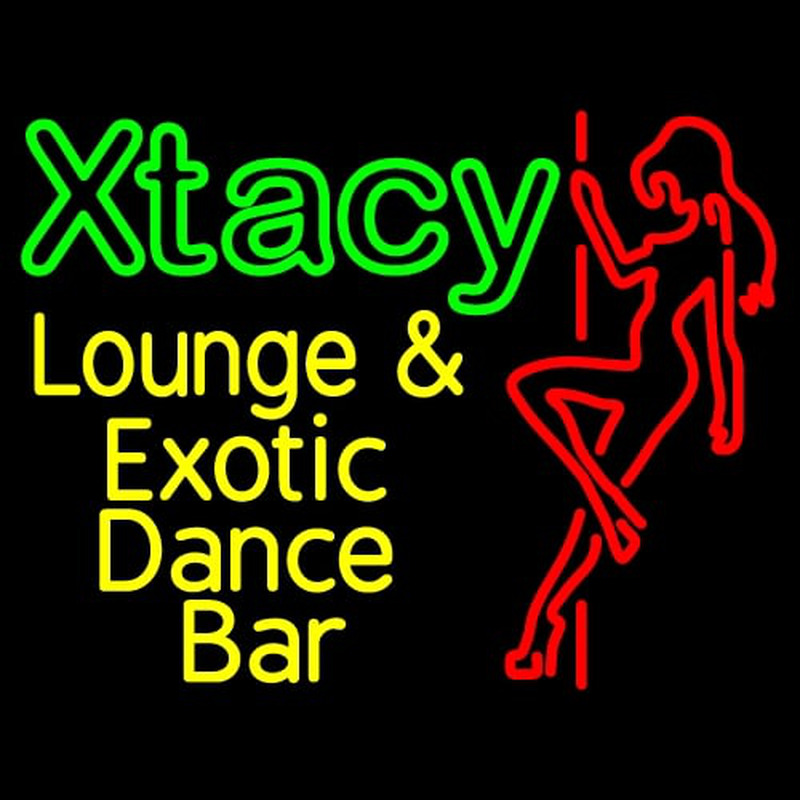 Custom Xtacy Lounge And Exotic Dance Bar Neonreclame