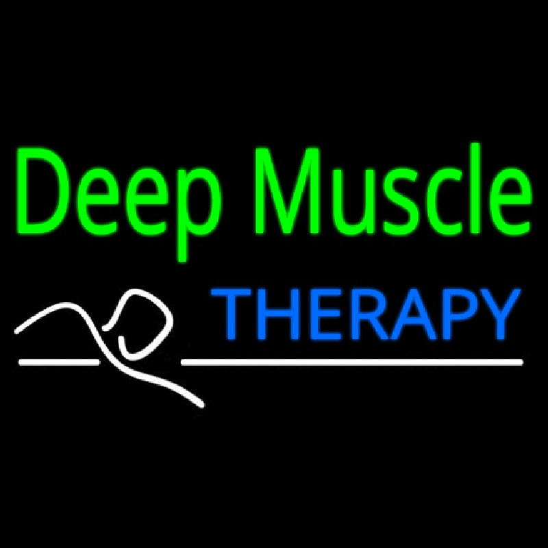 Deep Muscle Therapy Neonreclame