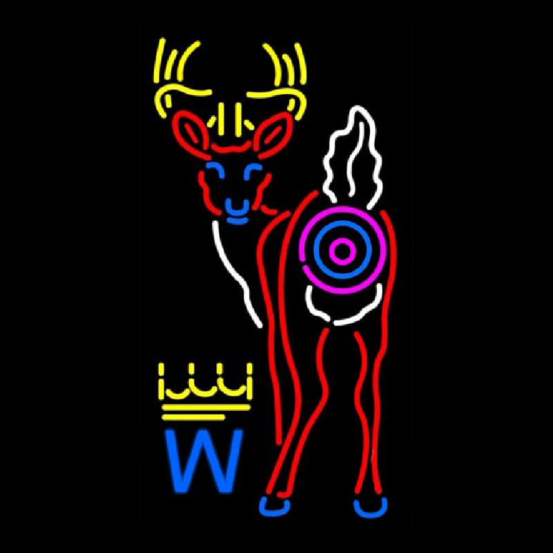 Deer Logo Neonreclame