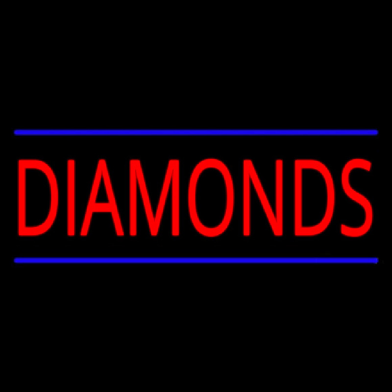 Diamonds Neonreclame