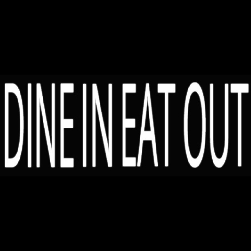 Dine In Eatout Neonreclame