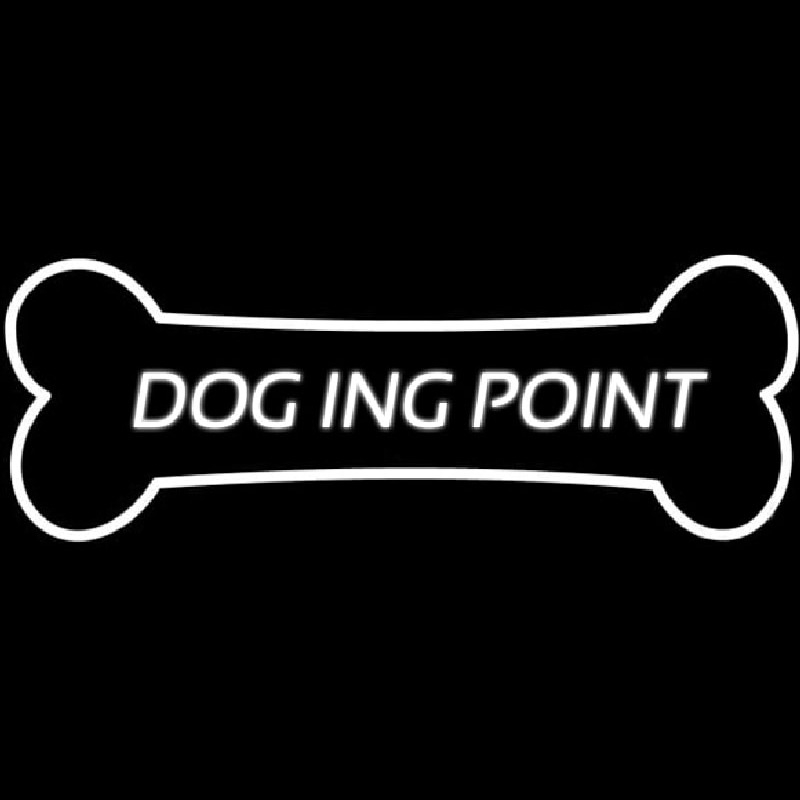 Dog Ing Point Neonreclame