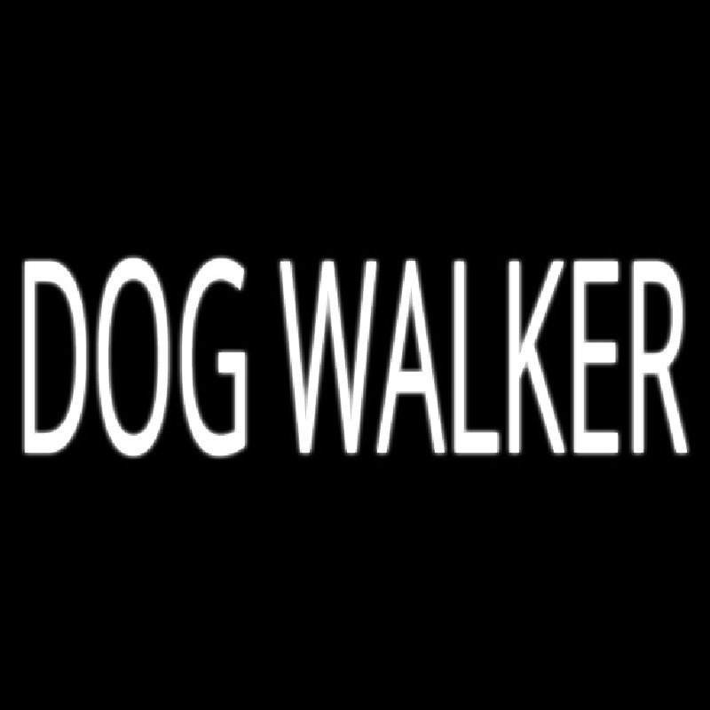 Dog Walker 1 Neonreclame