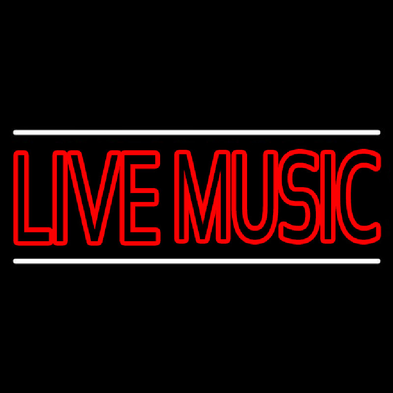 Double Stroke Live Music Neonreclame