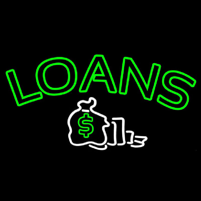 Double Stroke Loans With Logo Neonreclame