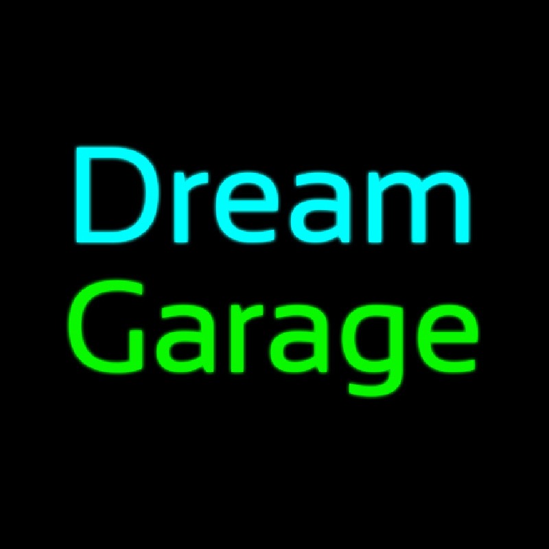 Dream Garage Neonreclame