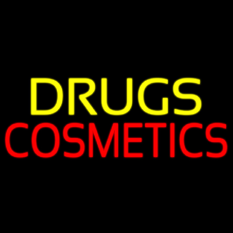 Drugs Cosmetics Neonreclame