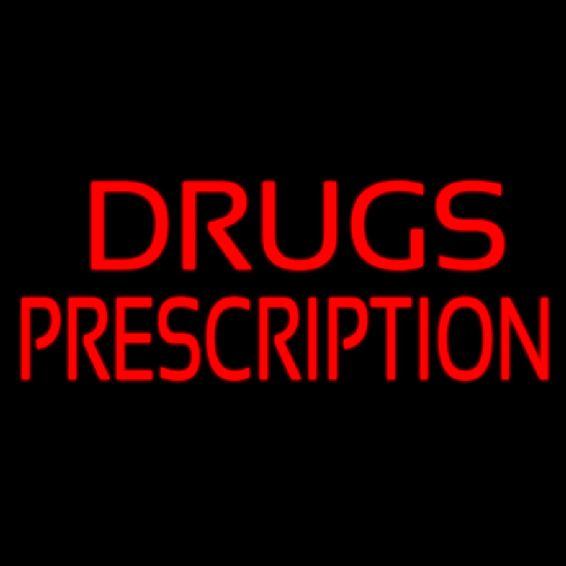 Drugs Prescription Neonreclame