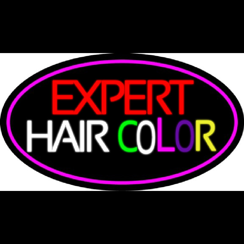 E pert Hair Color Neonreclame