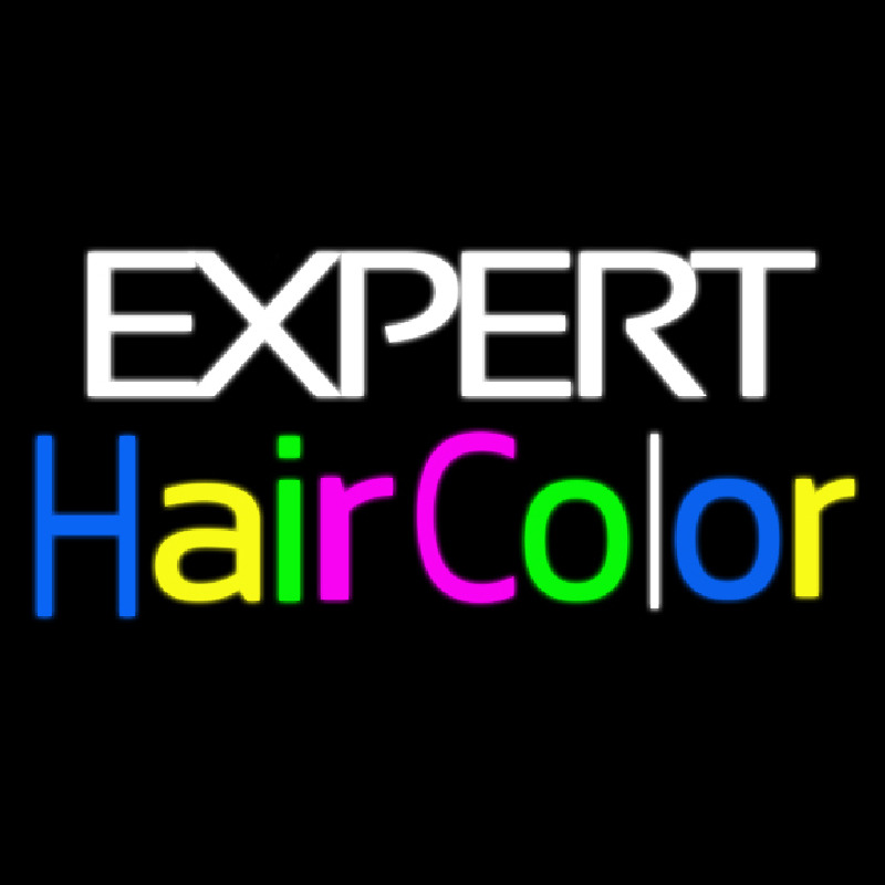 E pert Hair Color Neonreclame