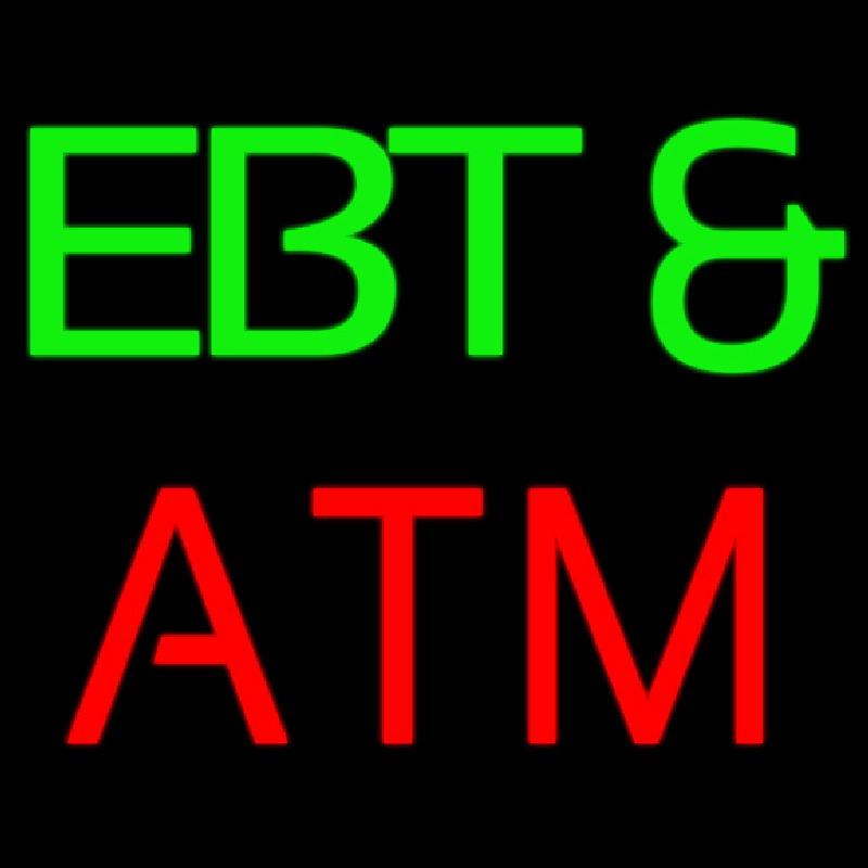 Ebt And Atm Neonreclame