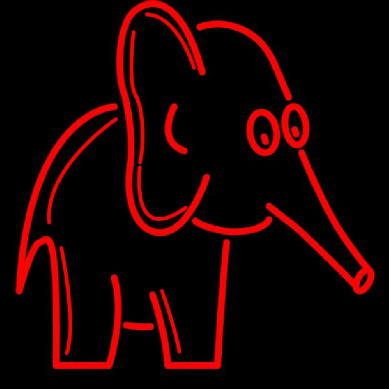 Elephant Neonreclame