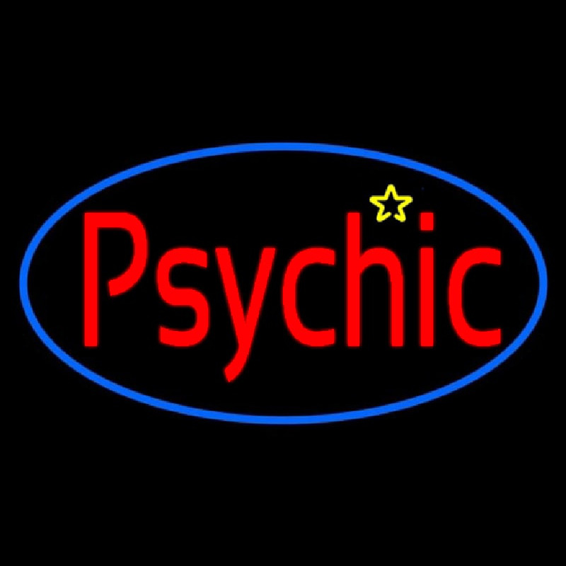 European Psychic Reader Neonreclame