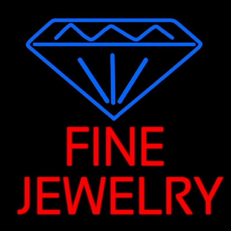 Fine Jewelry Block Neonreclame